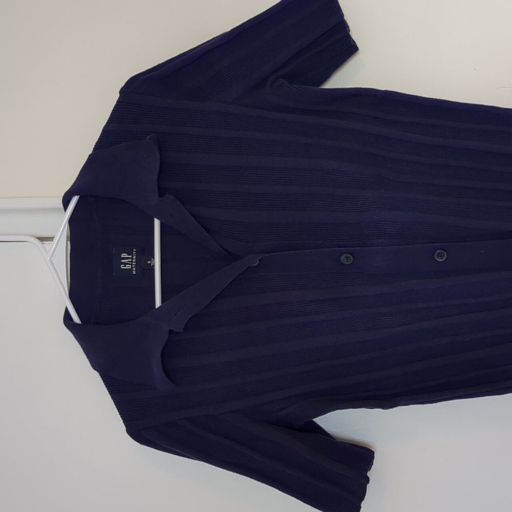 Gap Maternity Rib Polo Shirt